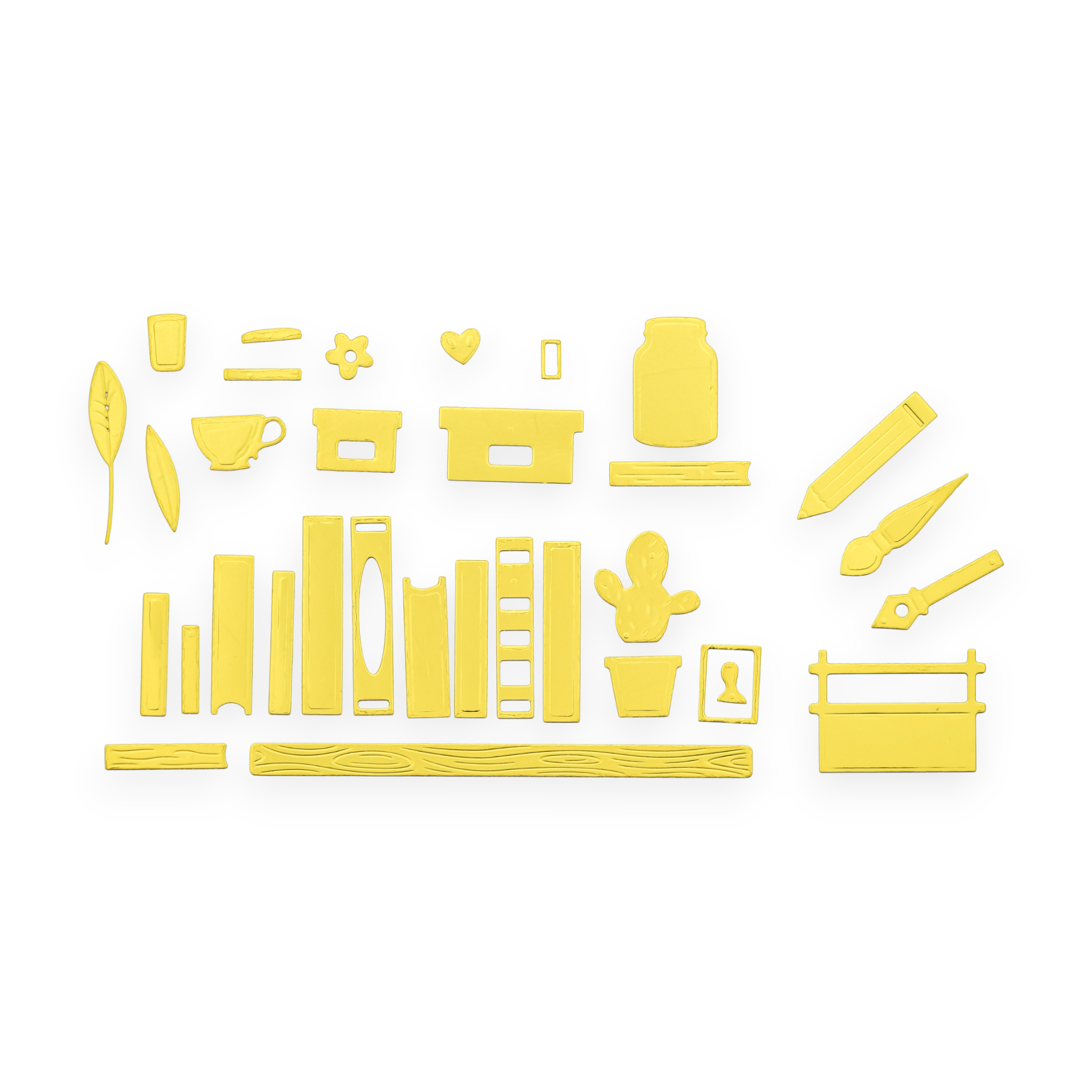 Festive Tales Bookshelves - Steel Cutting Die Set